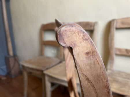 4 x Bistro Stoelen Keukenstoelen - Afbeelding 10