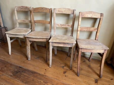 4 x Bistro Stoelen Keukenstoelen