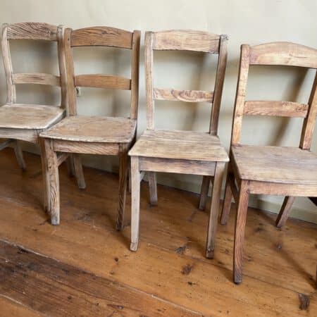 4 x Bistro Stoelen Keukenstoelen