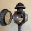 Industriele Vloerlamp op Oud Statief - Afbeelding 3