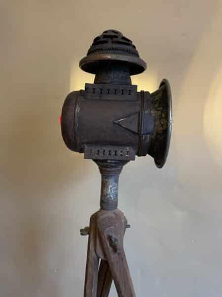 Industriele Vloerlamp op Oud Statief - Afbeelding 21