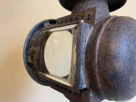 Industriele Vloerlamp op Oud Statief - Afbeelding 6