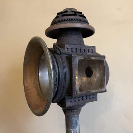 Industriele Vloerlamp op Oud Statief