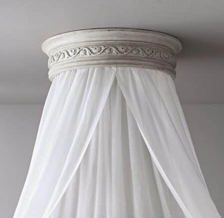 Bedhemel Bed Crown 19e eeuws - Afbeelding 8