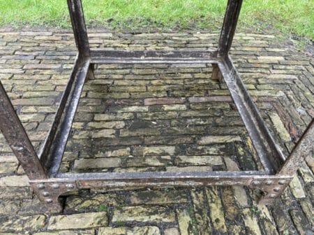 Tuintafel Buitentafel Eettafel Hoger Model Industrieel - Afbeelding 13