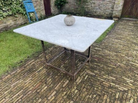 Tuintafel Buitentafel Eettafel Hoger Model Industrieel - Afbeelding 14