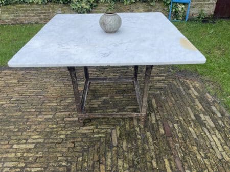 Tuintafel Buitentafel Eettafel Hoger Model Industrieel - Afbeelding 15