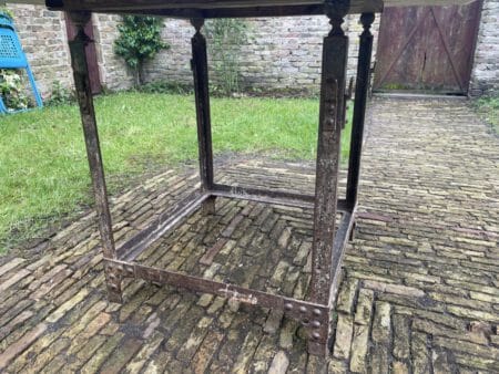 Tuintafel Buitentafel Eettafel Hoger Model Industrieel - Afbeelding 8