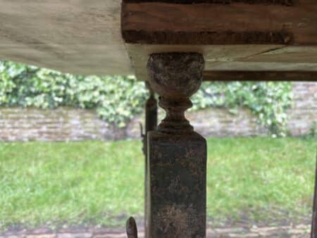 Tuintafel Buitentafel Eettafel Hoger Model Industrieel - Afbeelding 9