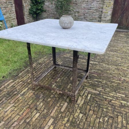 Tuintafel Buitentafel Eettafel Hoger Model Industrieel