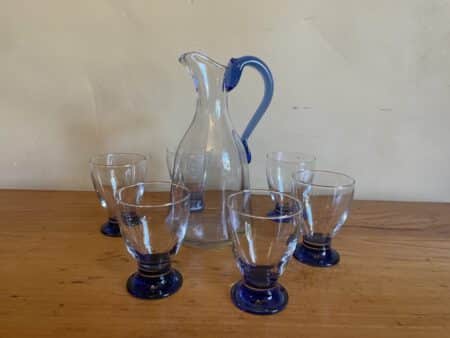 Waterglazen Wijnglazen Art Deco 6x - Afbeelding 10