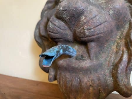 Waterspuwer Fontijn Leeuwenkop 19e eeuws - Afbeelding 8