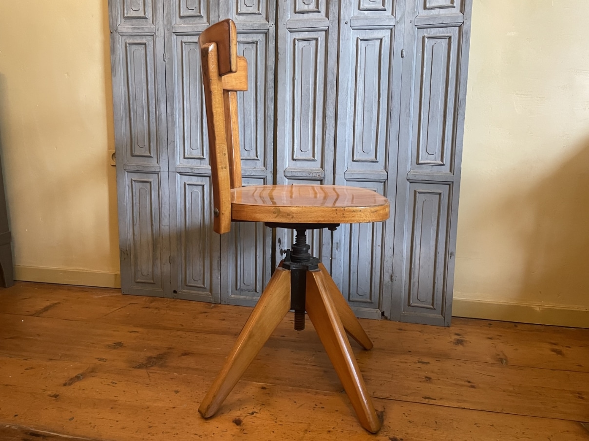 Bureaustoel Vintage - Afbeelding 3