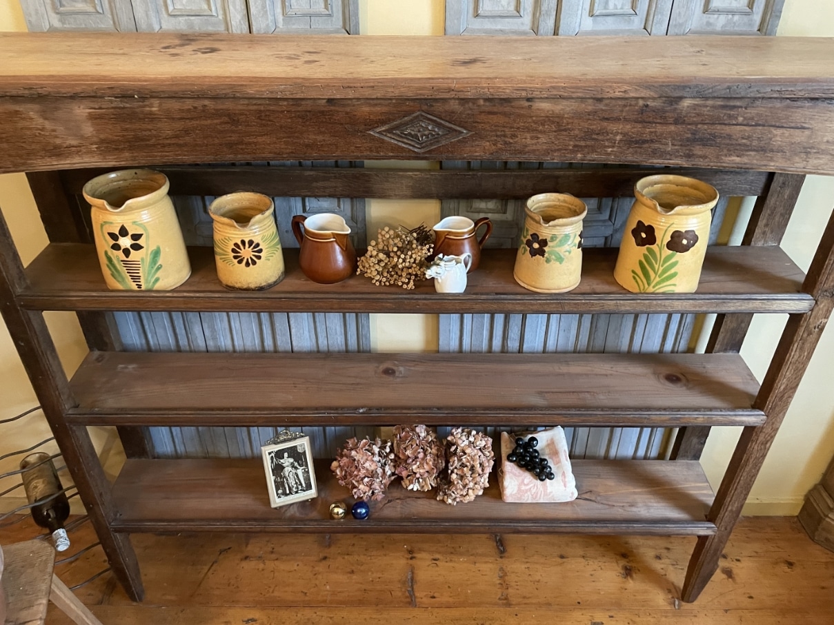 Bakkersrek Keukenrek Verzamelrek vroeg 19e eeuws eiken - Afbeelding 2