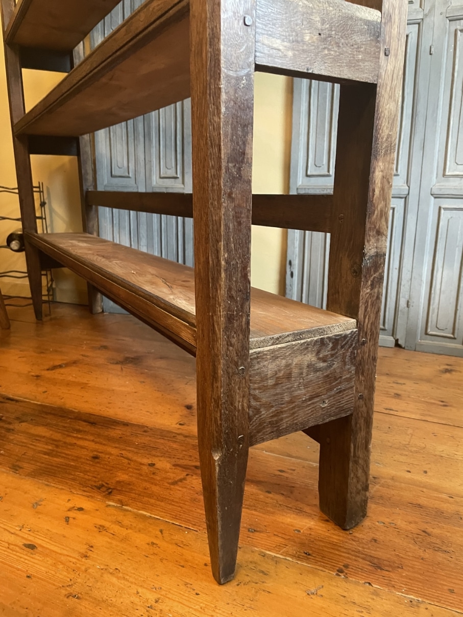 Bakkersrek Keukenrek Verzamelrek vroeg 19e eeuws eiken - Afbeelding 17