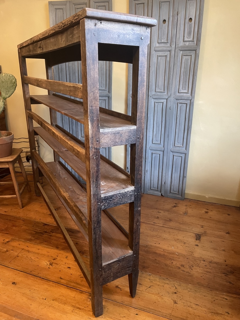 Bakkersrek Keukenrek Verzamelrek vroeg 19e eeuws eiken - Afbeelding 20