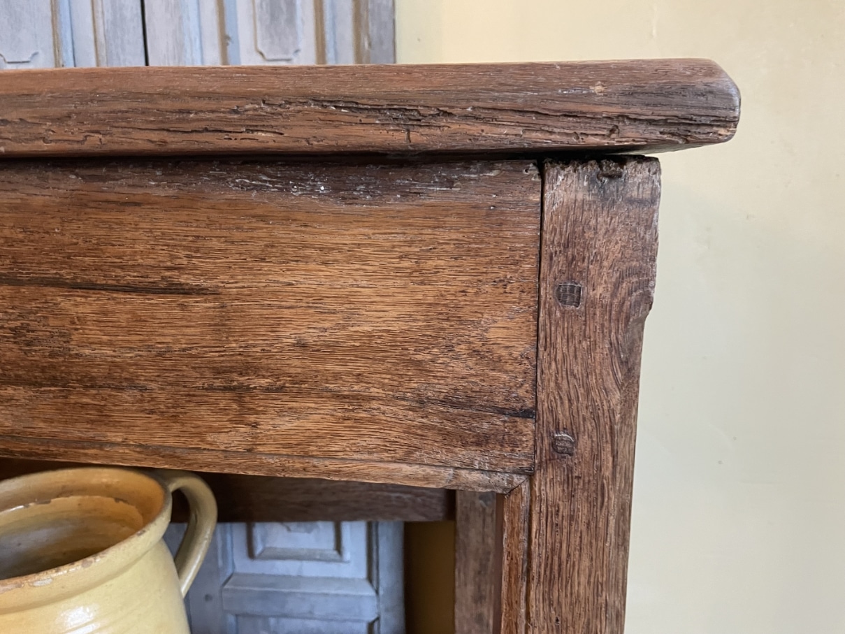 Bakkersrek Keukenrek Verzamelrek vroeg 19e eeuws eiken - Afbeelding 6