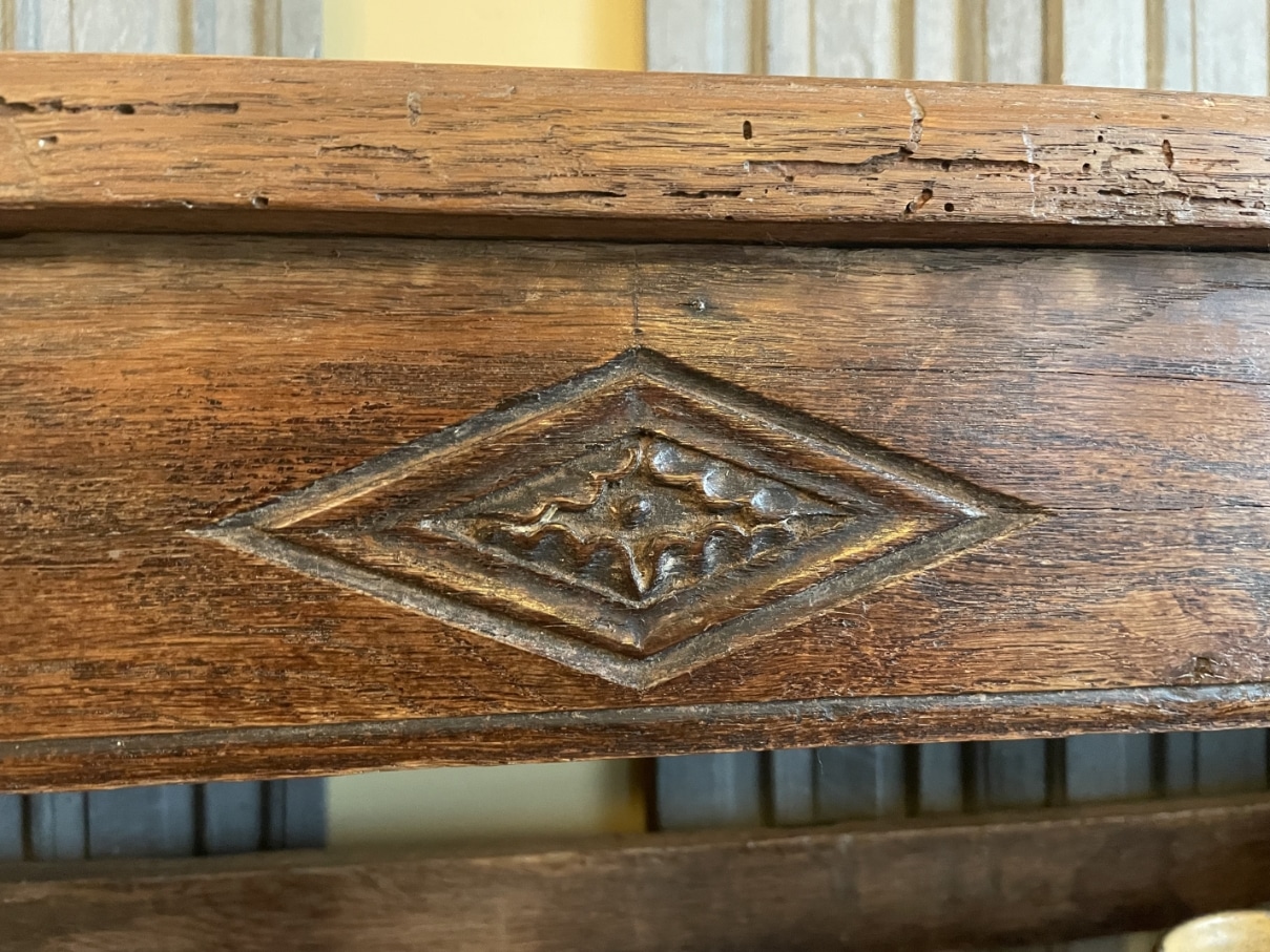 Bakkersrek Keukenrek Verzamelrek vroeg 19e eeuws eiken - Afbeelding 7