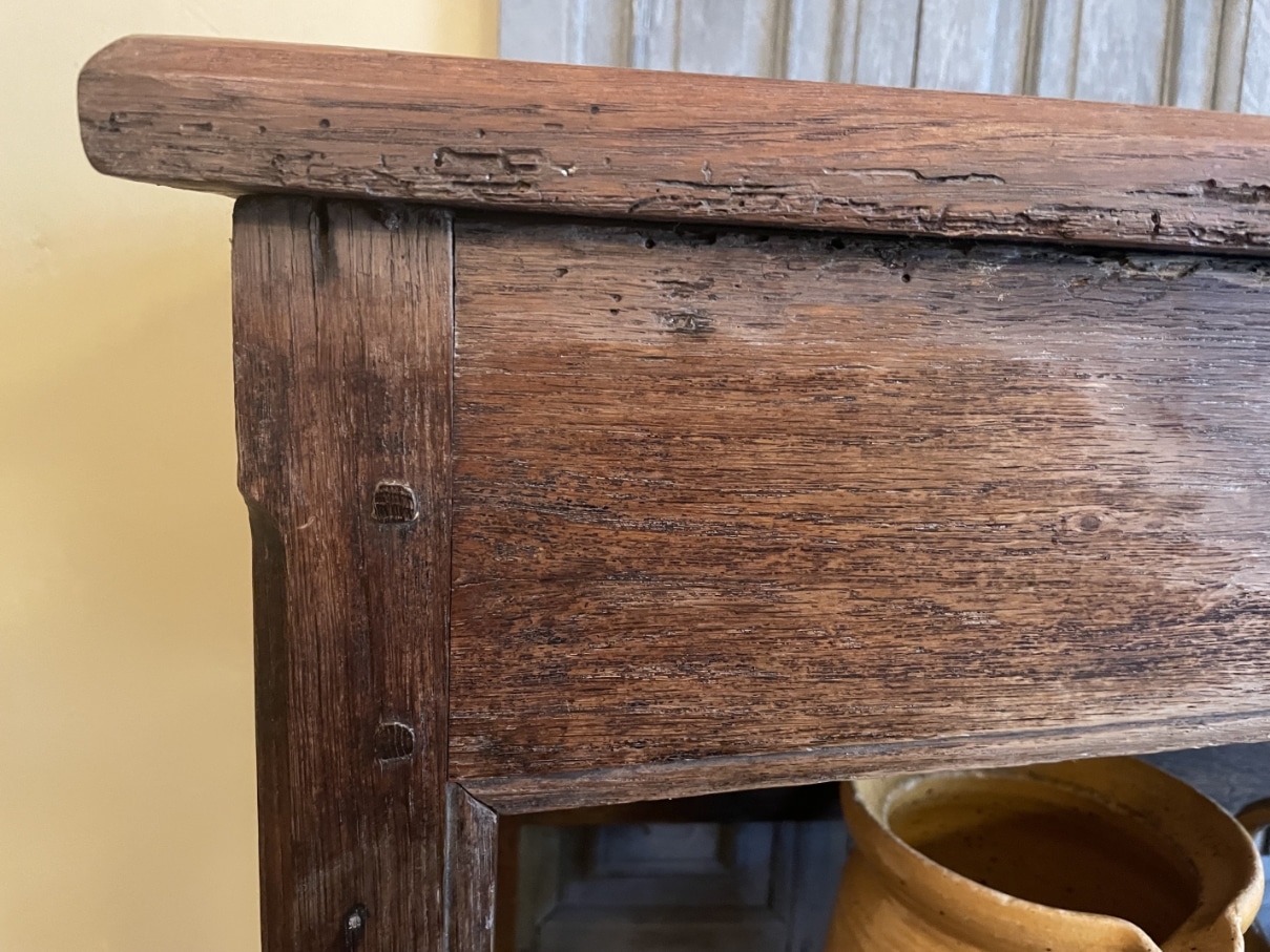 Bakkersrek Keukenrek Verzamelrek vroeg 19e eeuws eiken - Afbeelding 8