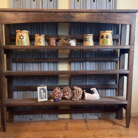 Bakkersrek Keukenrek Verzamelrek vroeg 19e eeuws eiken