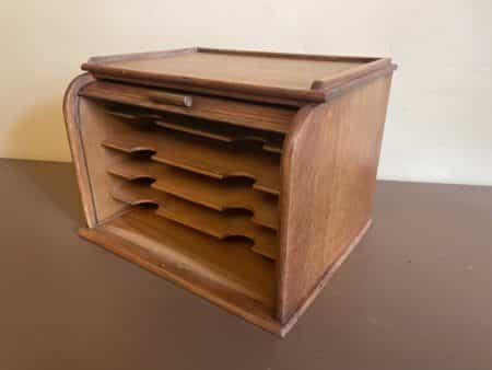 Bureau Rolluikkast Art Deco 1930 - Afbeelding 12