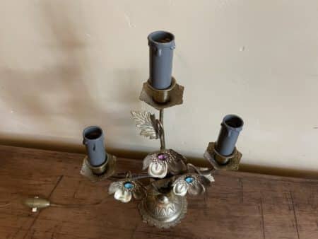 Schemerlampje met Bloemen - Afbeelding 3