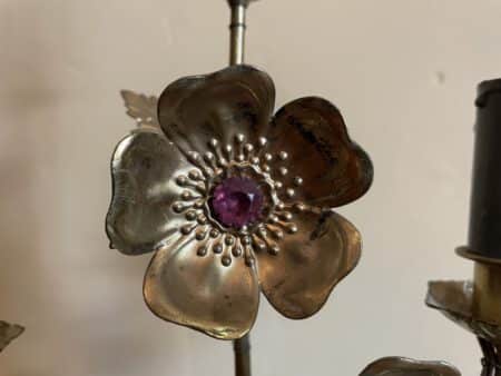 Schemerlampje met Bloemen - Afbeelding 7