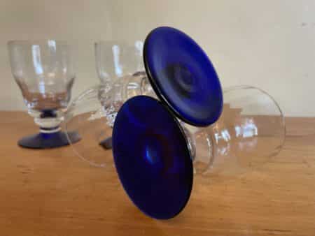 4 x Waterglazen Wijnglazen Art Deco - Afbeelding 6