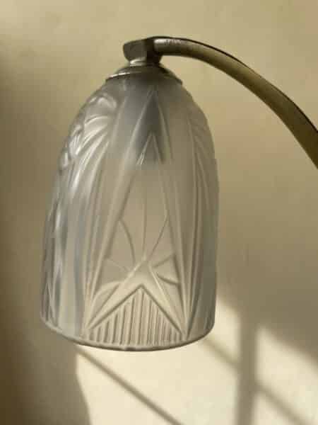Plafondlamp ArtDeco jaren 30 verchroomd 3 armen - Afbeelding 10