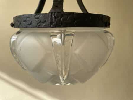 Lamp Modernistische Bol Ijzeren Pendel Art Deco - Afbeelding 6