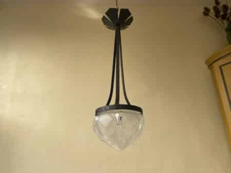 Lamp Modernistische Bol Ijzeren Pendel Art Deco - Afbeelding 9