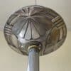 Lamp Witte Bol Verchroomde Pendel Art Deco 1930 - Afbeelding 5
