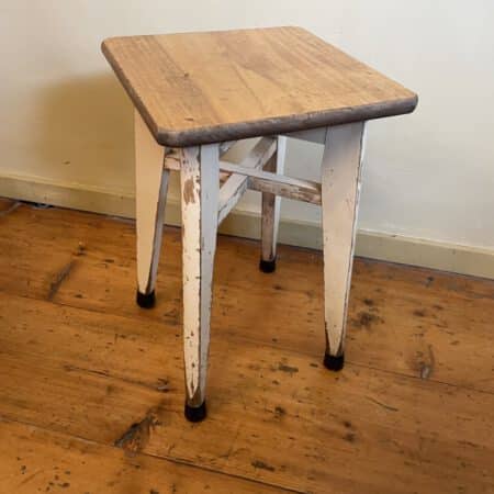Kruk Bankje Bijzettafeltje Hout