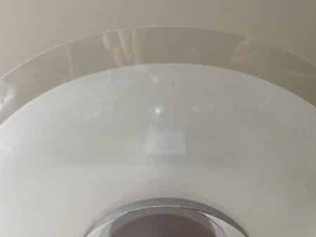 Lamp Schijflamp- Vintage jaren 60 Verchroomd Frans - Afbeelding 7