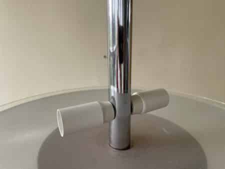 Lamp Schijflamp- Vintage jaren 60 Verchroomd Frans - Afbeelding 11