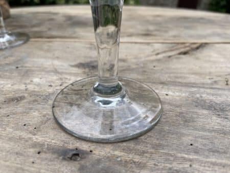 6 x 19e eeuwse hand gegraveerd Wijnglazen Glazen - Afbeelding 7