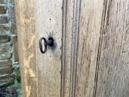 Hoekkast eiken 19e eeuws - Afbeelding 15