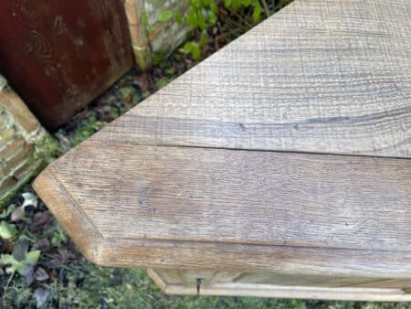 Hoekkast eiken 19e eeuws - Afbeelding 3