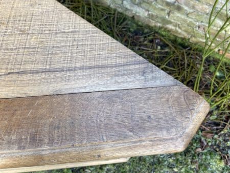 Hoekkast eiken 19e eeuws - Afbeelding 5