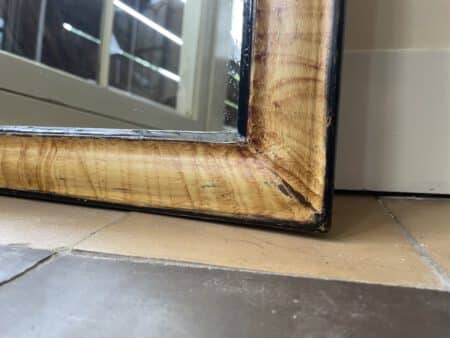 Spiegeltje Louis Philippe Geel 48.5 cm. - Afbeelding 7