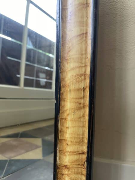 Spiegeltje Louis Philippe Geel 48.5 cm. - Afbeelding 8