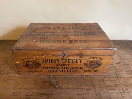 Reclame Kistje Amidon Everly Ours Blanc