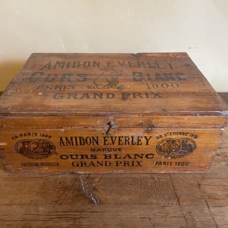 Reclame Kistje Amidon Everly Ours Blanc