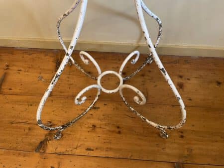 Tafel Art Nouveau 1890 met Faux Marbre Handgesmeed - Afbeelding 4