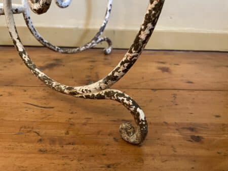 Tafel Art Nouveau 1890 met Faux Marbre Handgesmeed - Afbeelding 7