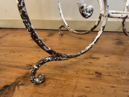 Tafel Art Nouveau 1890 met Faux Marbre Handgesmeed - Afbeelding 8