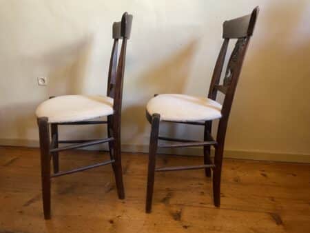 2 x Stoelen Directoire 1850 - Afbeelding 2