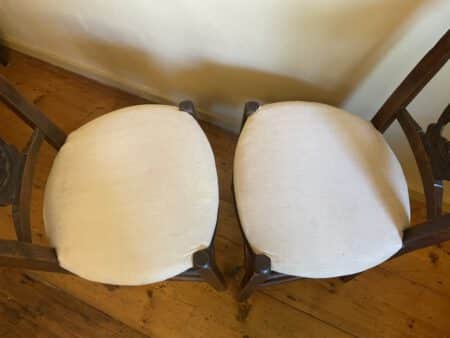 2 x Stoelen Directoire 1850 - Afbeelding 6