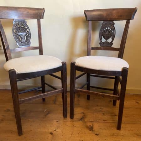 2 x Stoelen Directoire 1850