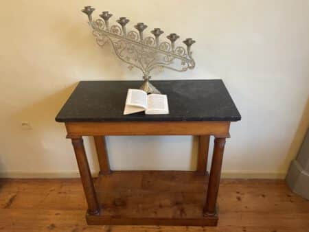 Trumeau Sidetable Kersenhout Empire - Afbeelding 21